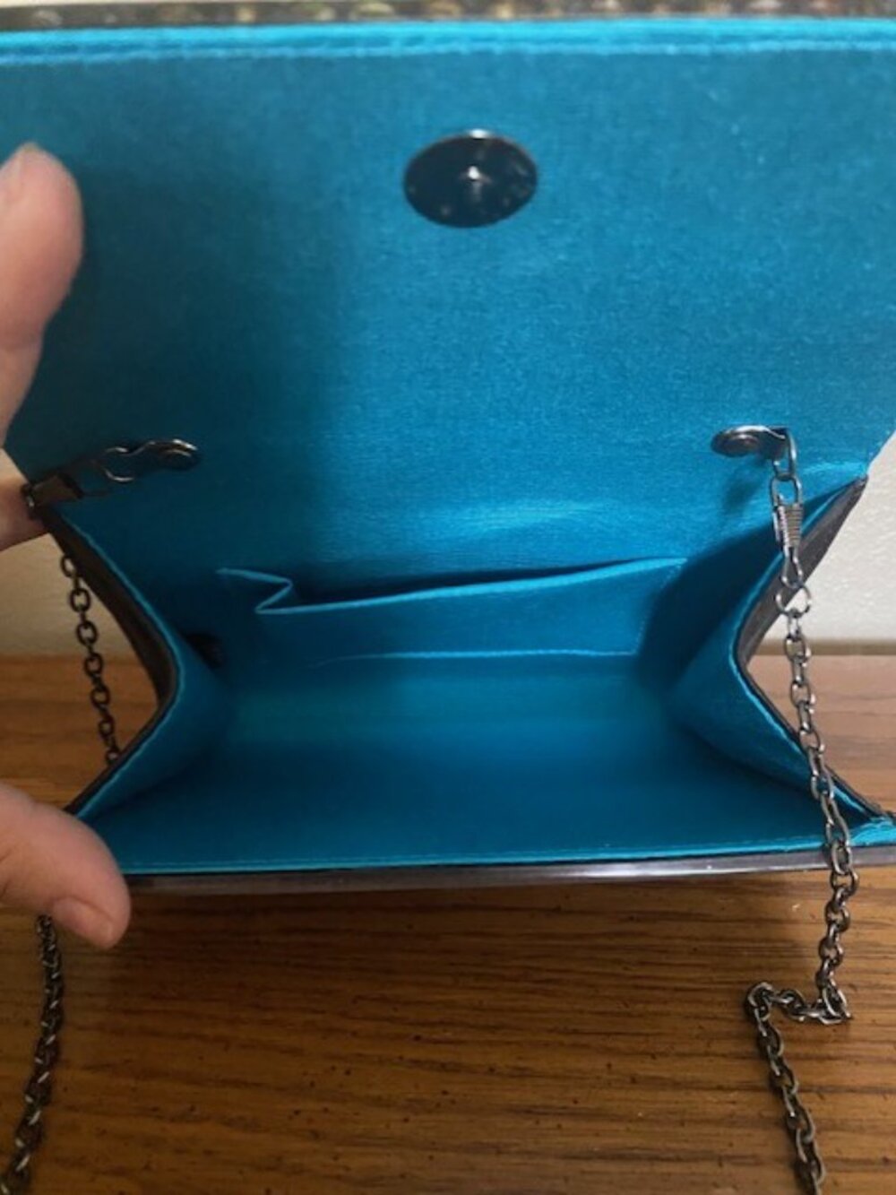 Kurt Geiger rhinestone purse - Picture 3 of 3